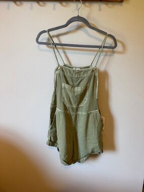 🌿✨ Billabong Olive Green Romper XS NWT Boho Summer Cute ✨🌿